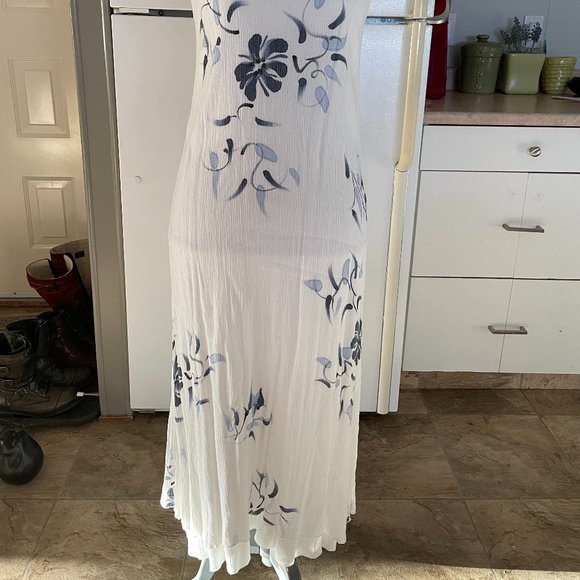 Vintage IMPASIA Floral Maxi Dress - Picture 2 of 8